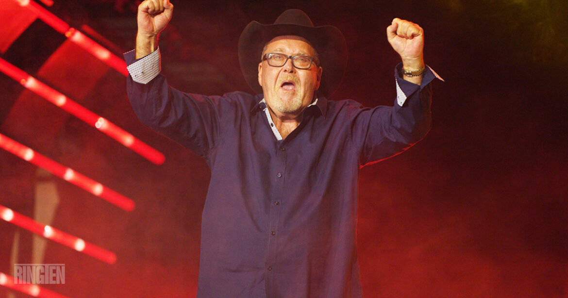 Jim Ross AEW - Ringten